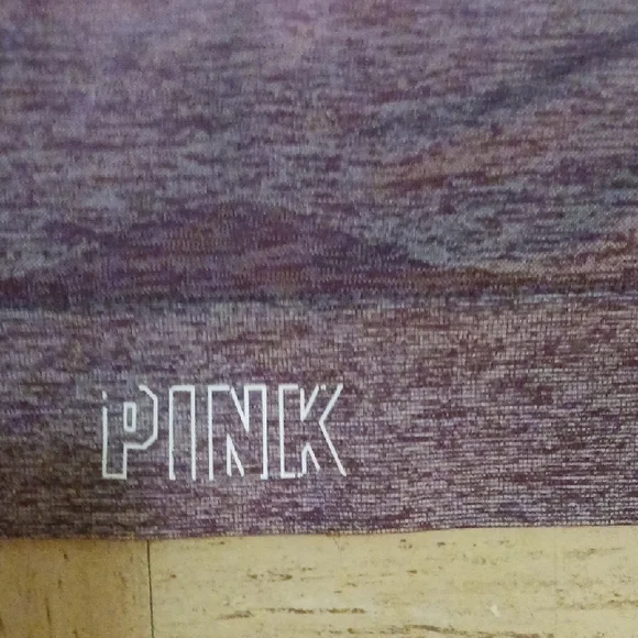 PINK Victoria's Secret Gray and Pink Ombre Sports Bras - Picture 2 of 5